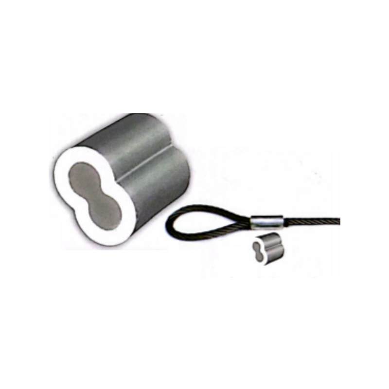 Aluminium Hourglass Sleeve pro Filum Rope