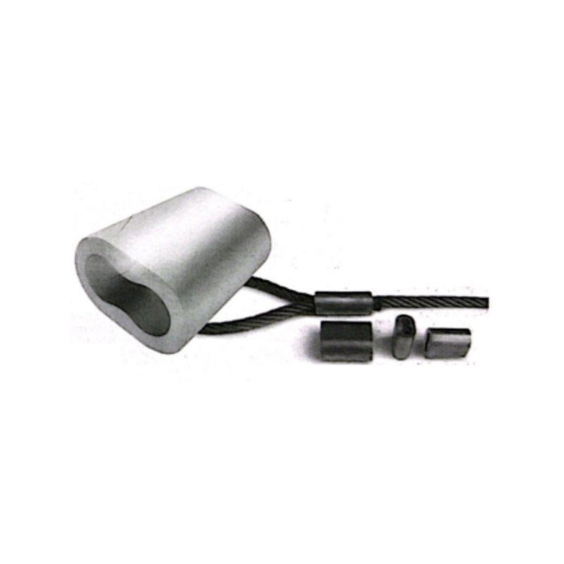 SAFETYLIFT Aluminium Ferrule JIS Type Outer Oval Inner Hourglass Design