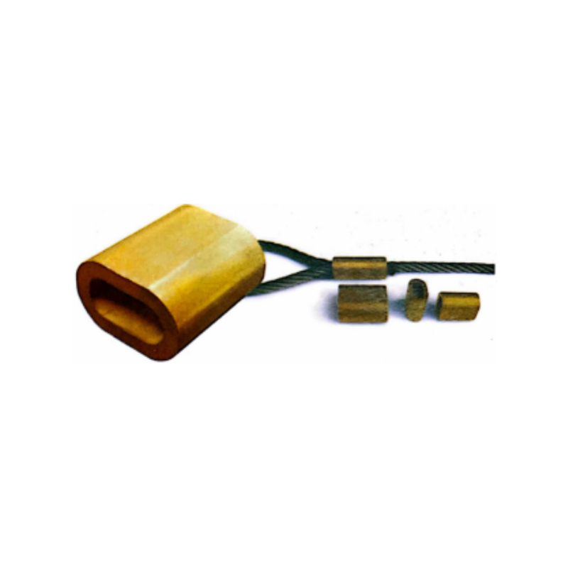 German Oval Cupper Ferrules for Wire Fune Crimping and Termination