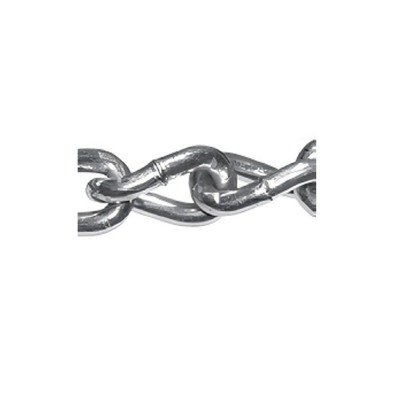 Bright Zinc Plated Low-Carbon Steel Weldless Twist Link Machina Chain